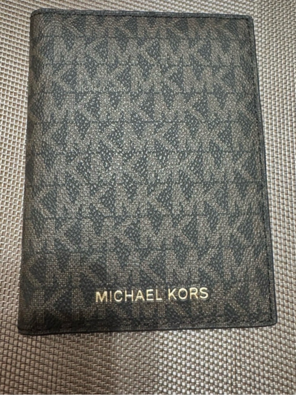 Michael Kors Jet Set Travel Passport Holder Wallet - Brown